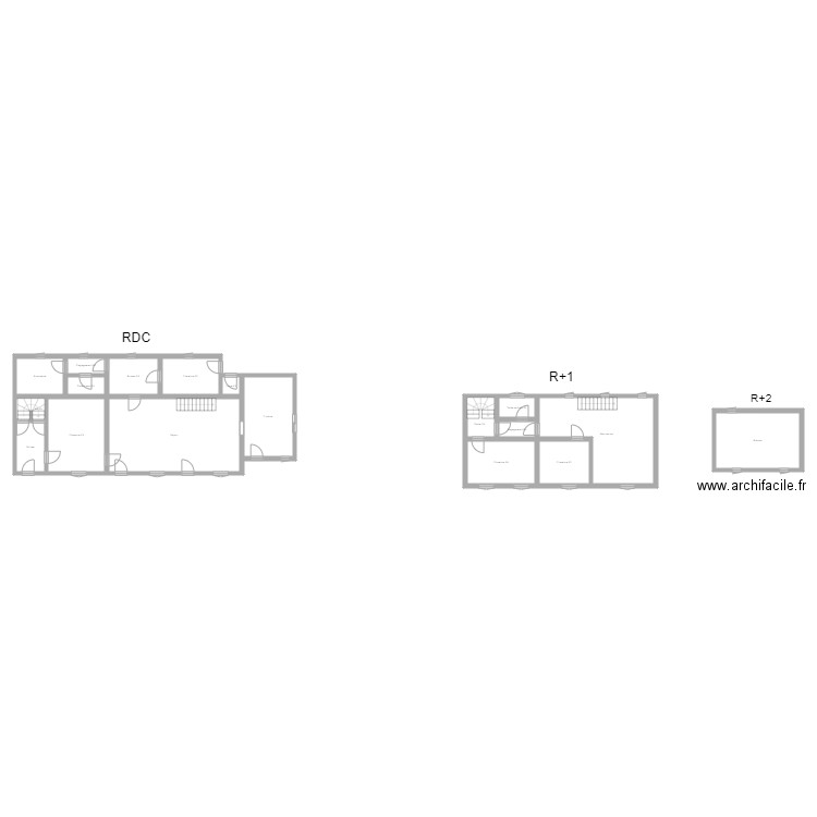 350600973. Plan de 19 pièces et 204 m2