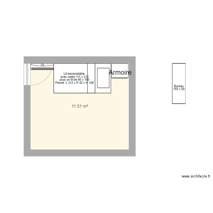 Regnier. Plan de 0 pièce et 0 m2