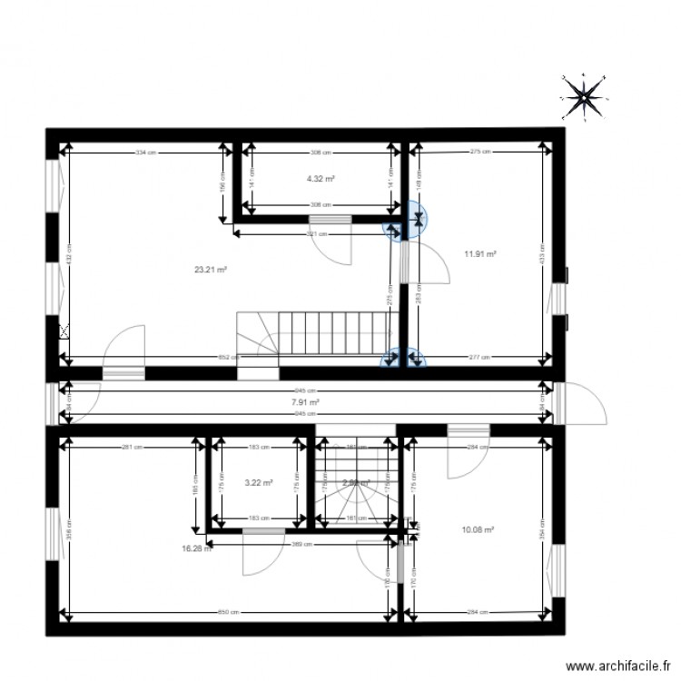 Appt Etage GUITON Francin. Plan de 0 pièce et 0 m2