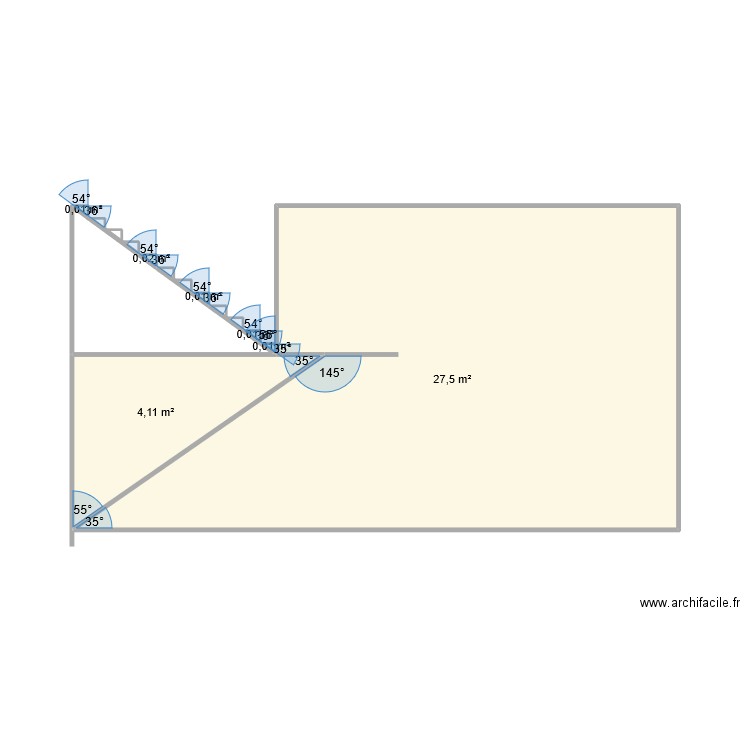tracer escalier pontiac1. Plan de 0 pièce et 0 m2