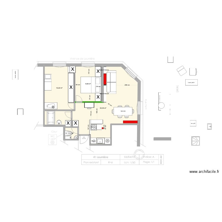 laumIERE v2. Plan de 0 pièce et 0 m2