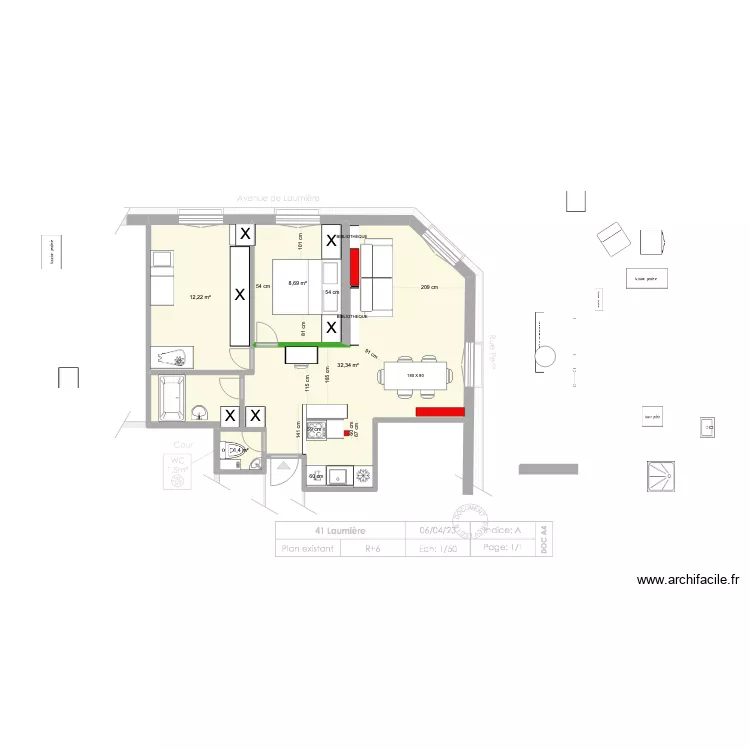 laumIERE v2. Plan de 