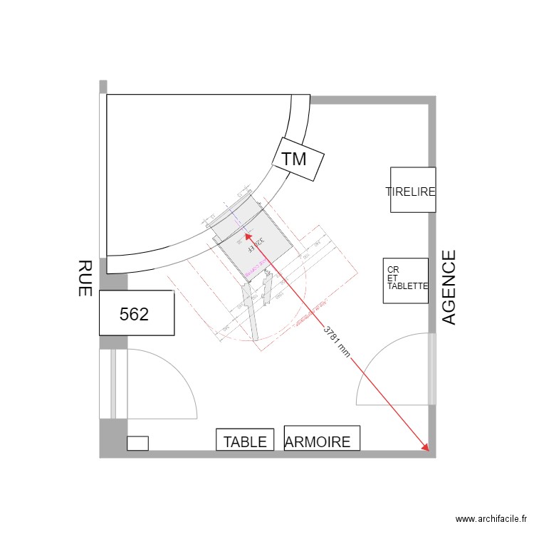 PLAN DE MASSE EXISTANT SANGUINAIRE 328EF. Plan de 0 pièce et 0 m2