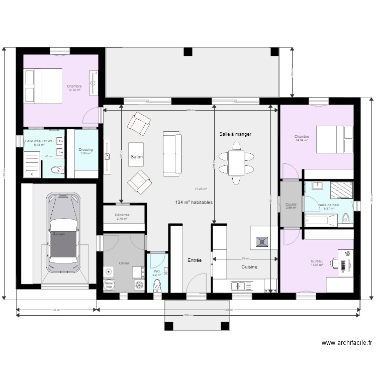 Maison 13 v2. Plan de 0 pièce et 0 m2