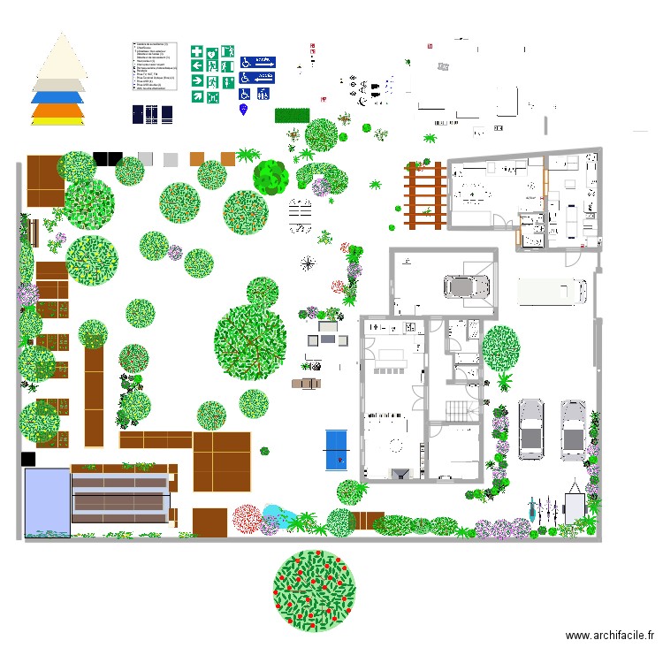 plan d'entreprise. Plan de 1 pièce et 50 m2