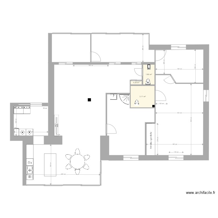 RDC DEFINITIF. Plan de 0 pièce et 0 m2