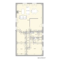 plan maison complet avec meuble