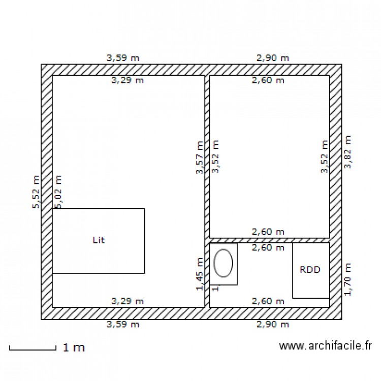 Fleury. Plan de 0 pièce et 0 m2