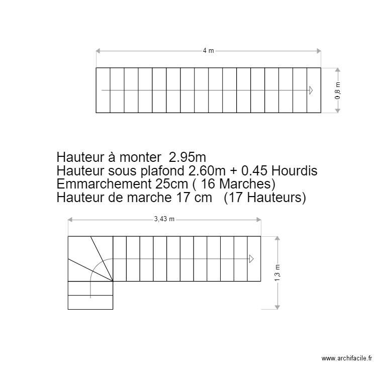 ESCALIER. Plan de 0 pièce et 0 m2