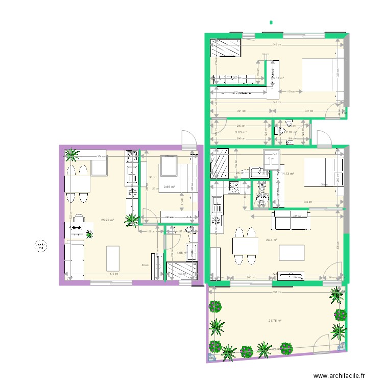 Noirmoutier évolution 2018  V6 Rdc Studios. Plan de 0 pièce et 0 m2
