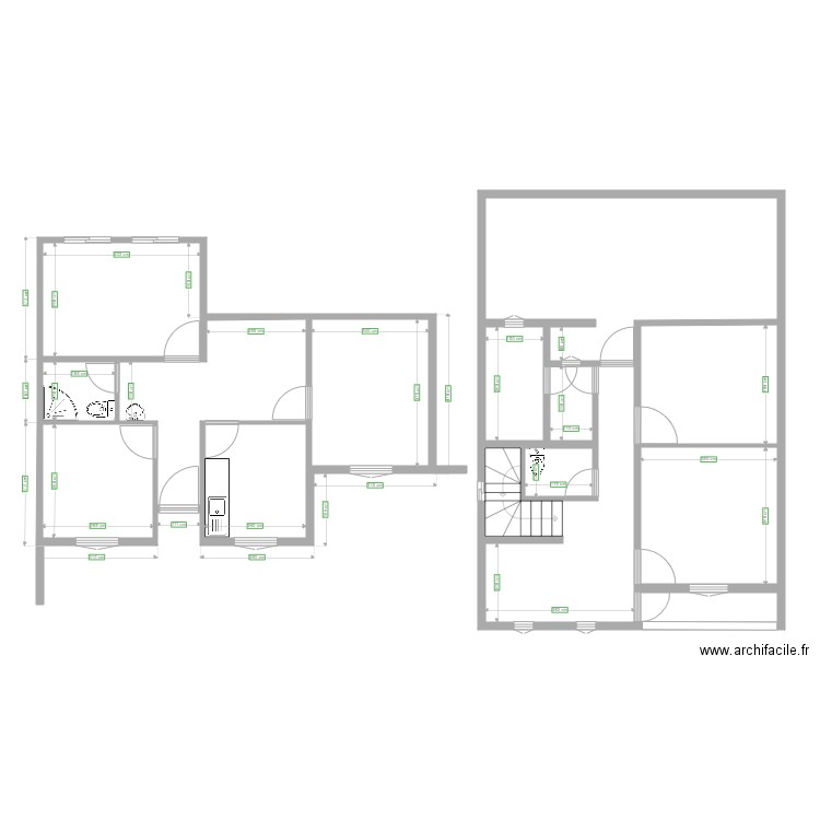 global. Plan de 0 pièce et 0 m2