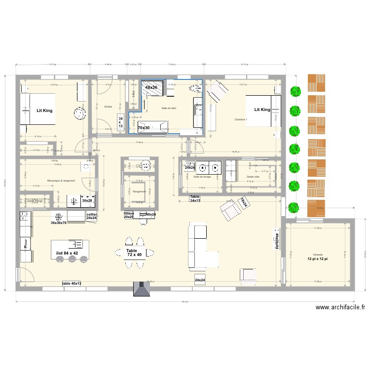 Sdb2abc. Plan de 0 pièce et 0 m2