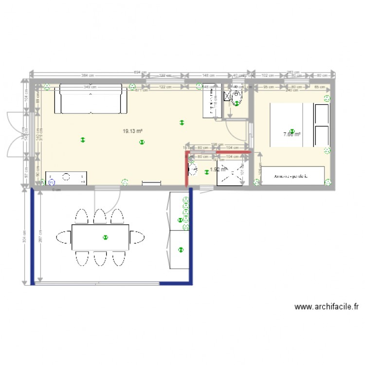 pandoulas 38. Plan de 0 pièce et 0 m2