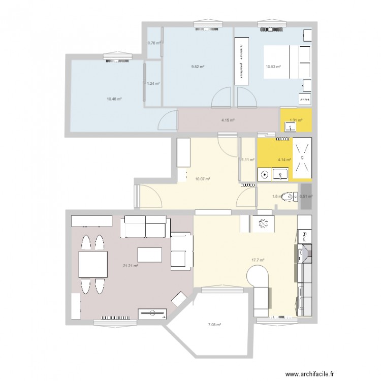 cuisine Ste Foy. Plan de 0 pièce et 0 m2