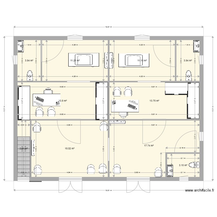 medical Plan dessiné par popoche971