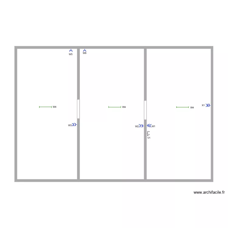 greg lens GRENIER. Plan de 