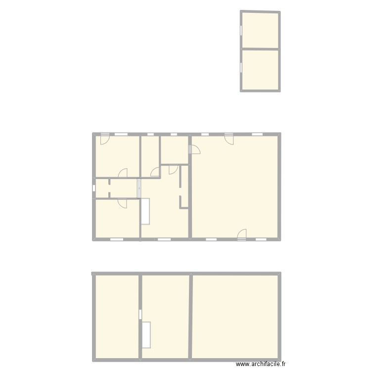 DE LA PALLIERE. Plan de 0 pièce et 0 m2