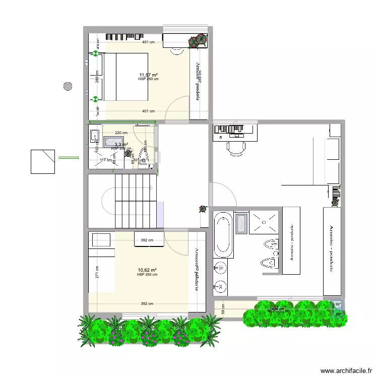 salle de bain_B. Plan de 