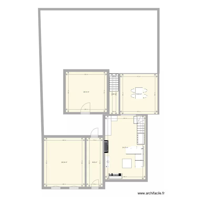 maison base. Plan de maison base. Plan de