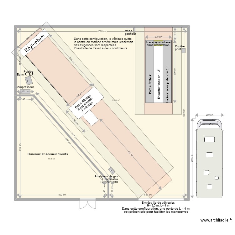 CCT VL 15 x 15 accepté V1 motivé. Plan de 0 pièce et 0 m2