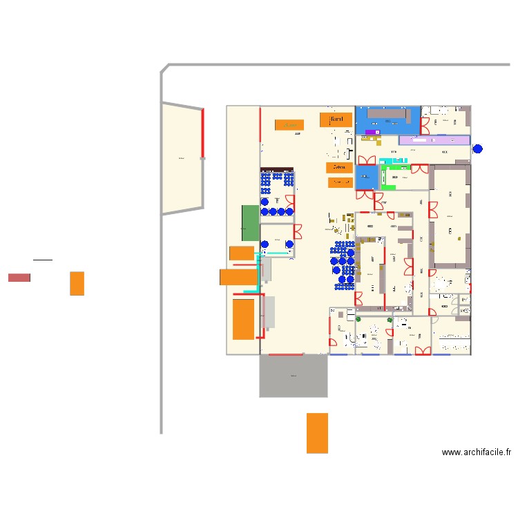 pour conditionnement. Plan de 0 pièce et 0 m2