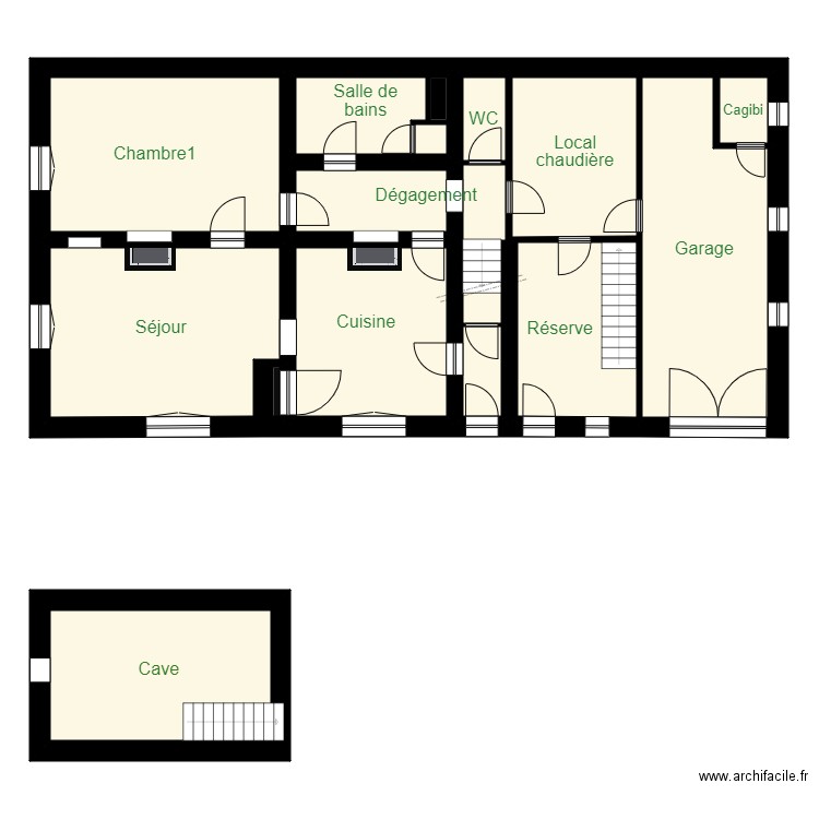 BLANCHET. Plan de 0 pièce et 0 m2