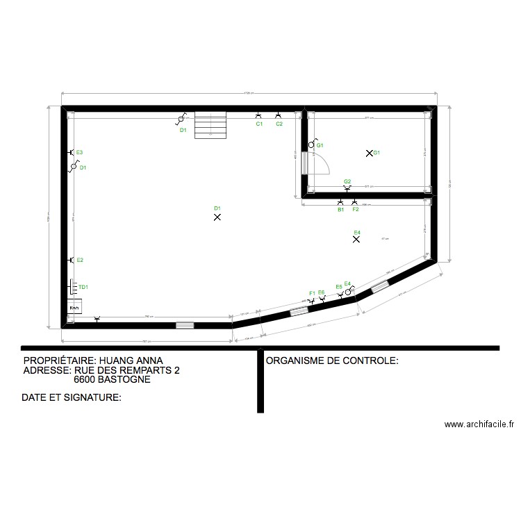 ANNA STUDIO REMPART. Plan de 0 pièce et 0 m2