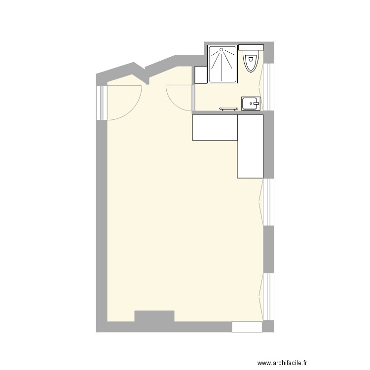 Lagny Projet 1 bis. Plan de 0 pièce et 0 m2