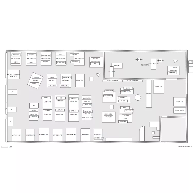 Nouvelle enseigne. Plan de Nouvelle enseigne. Plan de