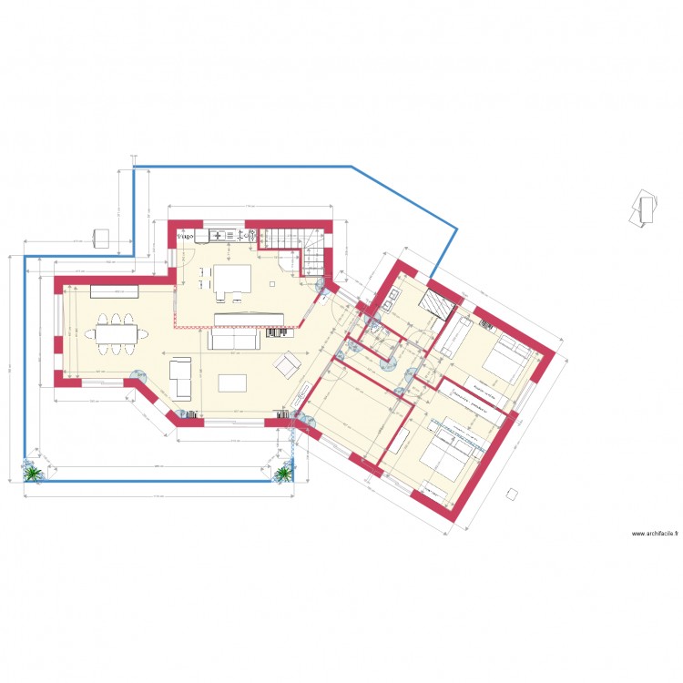 Villa réalisation projet 7 . Plan de 0 pièce et 0 m2