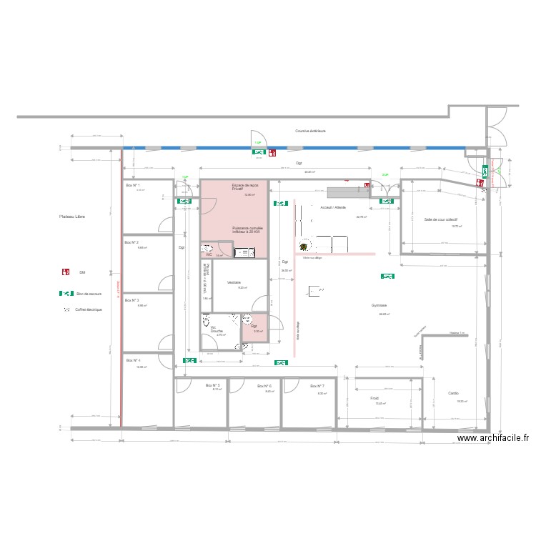 Kiné pole emploi 3. Plan de 0 pièce et 0 m2