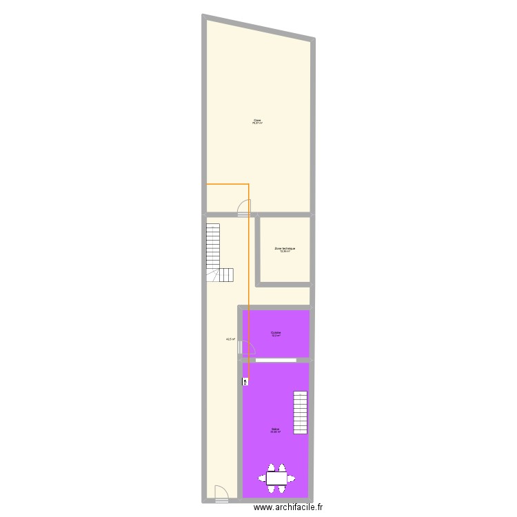 RDC ELEC ENEDIS. Plan de 0 pièce et 0 m2