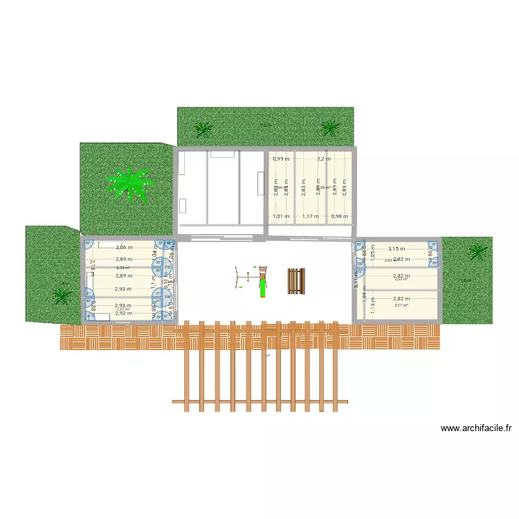 Pension chat. Plan de 