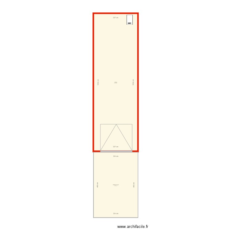 BI 3454 garage côté. Plan de 0 pièce et 0 m2