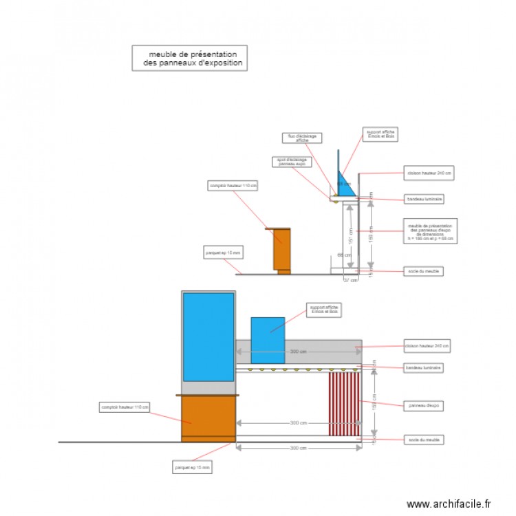 meuble pour le salon 1. Plan de 0 pièce et 0 m2