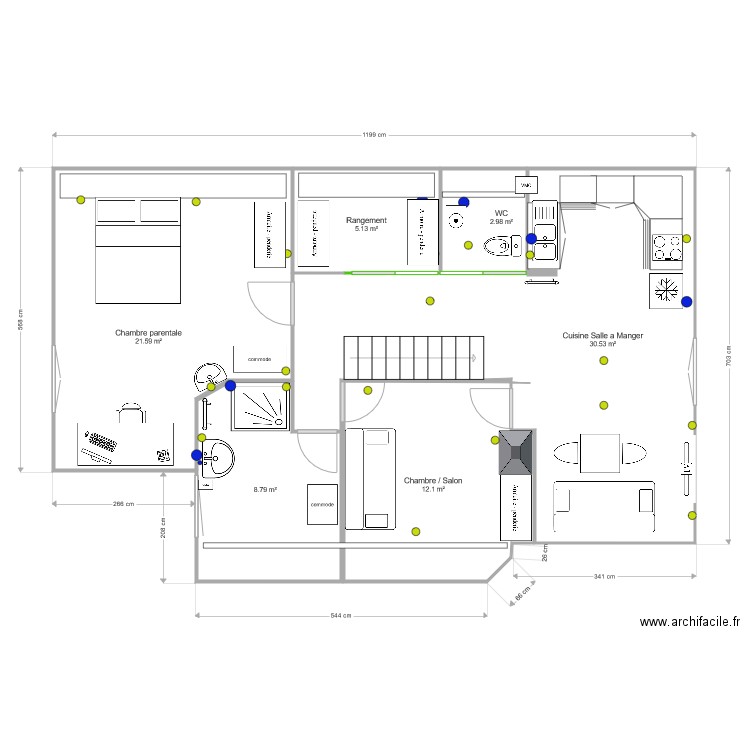 Theys 1er accueil groupe. Plan de 0 pièce et 0 m2