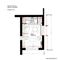 Studio Picholine Rez de chauss&eacute;e 02 18