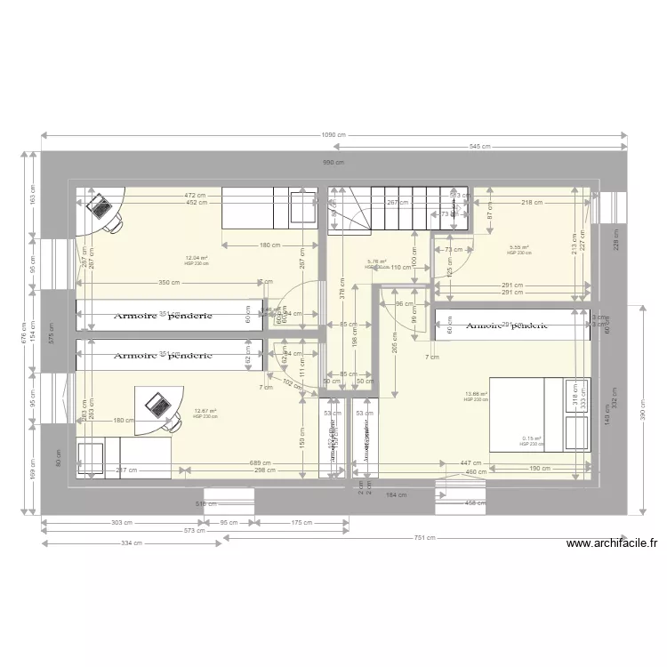 ANAIS BAT1 ETAGE V1 2018 05 04. Plan de 