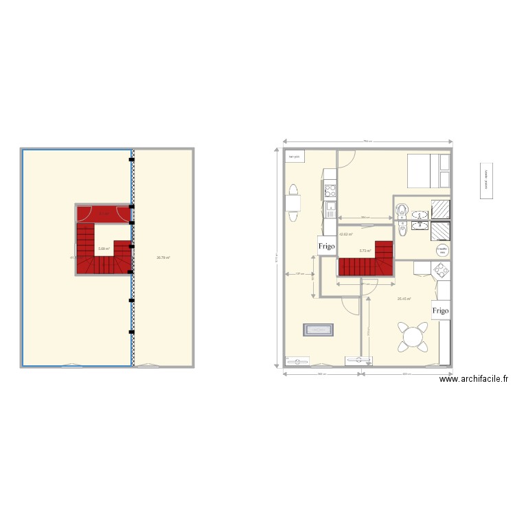 st chamas 8. Plan de 0 pièce et 0 m2