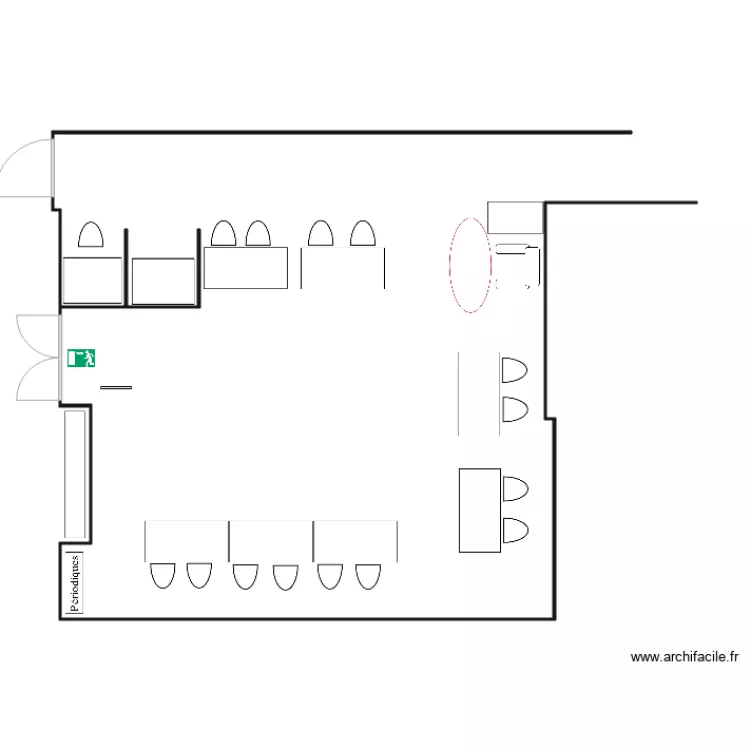 Salle 2 JDA 2016 Prop. Plan de 