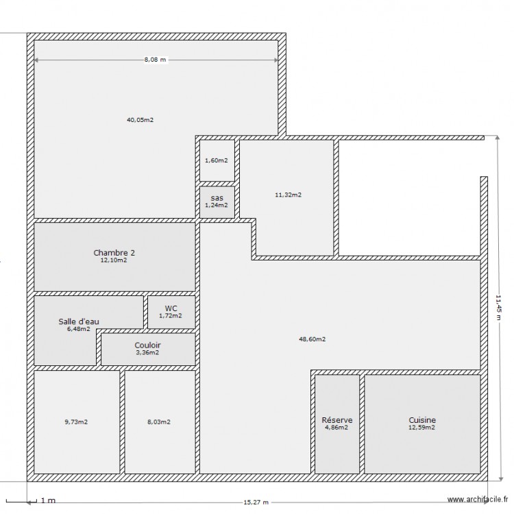 Maison. Plan de 0 pièce et 0 m2