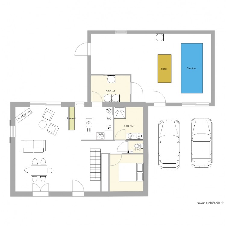 Saché 1. Plan de 0 pièce et 0 m2