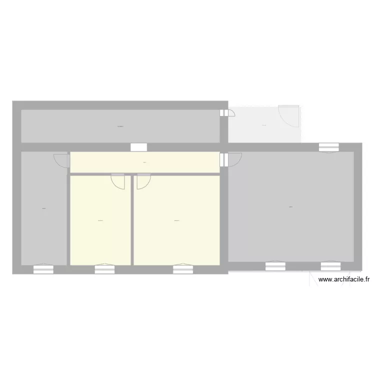 Asnieres sous bois new. Plan de 