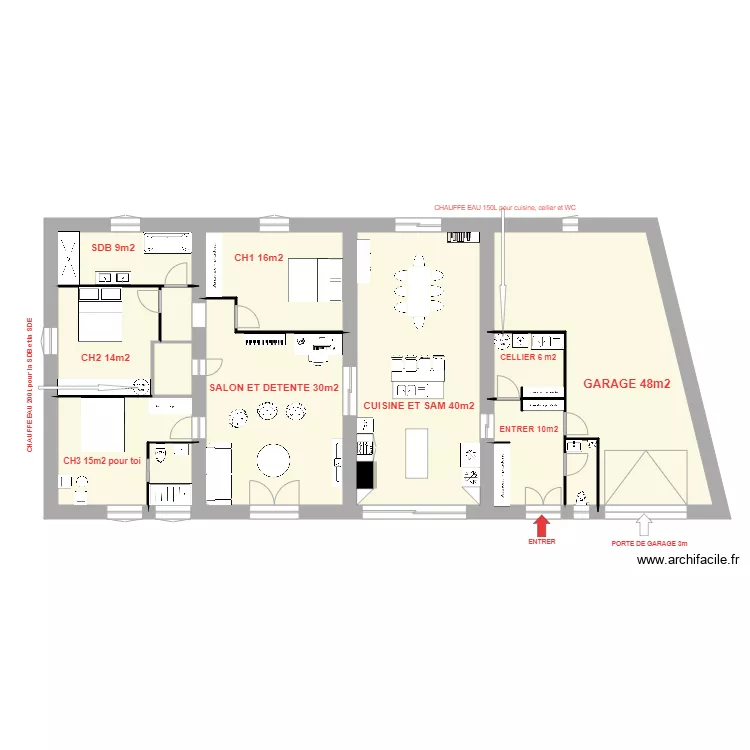 Julien dessiner . Plan de 