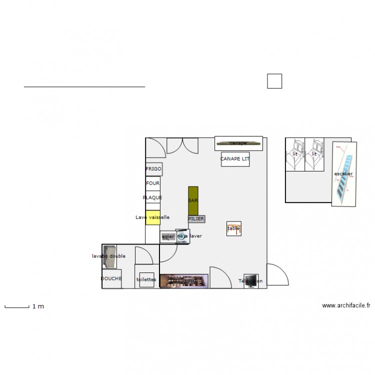 GITE AND. Plan de 0 pièce et 0 m2