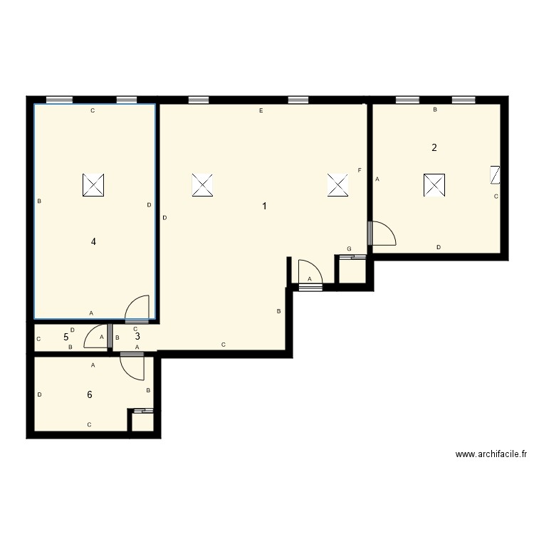 184747 BAUCHET. Plan de 0 pièce et 0 m2