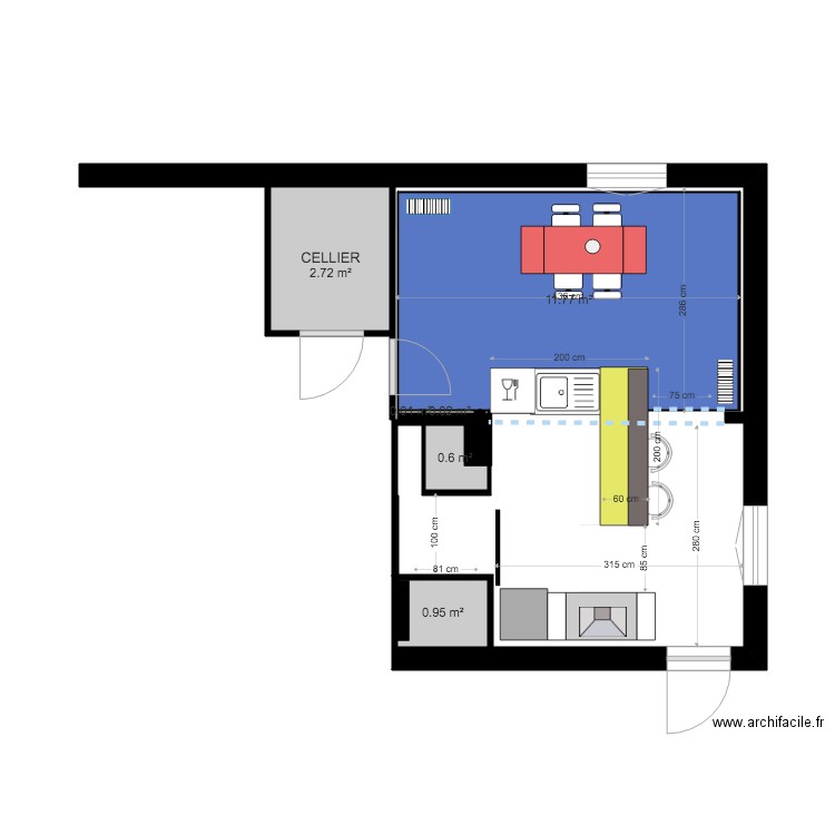 CUISINE TACIAK 2. Plan de 0 pièce et 0 m2