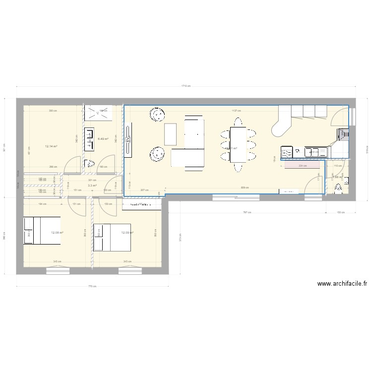 Projet 9. Plan de 0 pièce et 0 m2