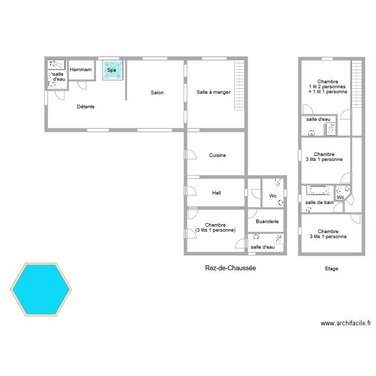 3196 Plan Deffond. Plan de 0 pièce et 0 m2