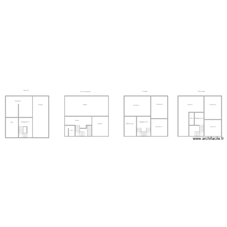 SCARPRIM REVIN ROGER SALENGRO. Plan de 